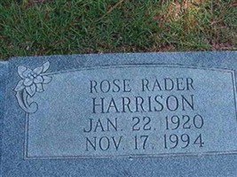 Rose Rader Harrison Rose Rader Harrison