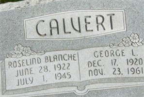 Roselind Blanche Calvert Roselind Blanche Calvert