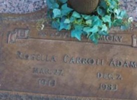 Rosella Carroll Cain Adams (2157927.jpg) Rosella Carroll Cain Adams (2157927.jpg)