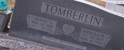 Rosella Delilah Williams Tomberlin