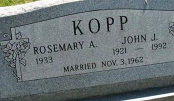 Rosemary A Kopp Rosemary A Kopp