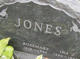 Rosemary Jones Rosemary Jones