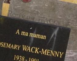 Rosemary Wack Menny