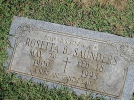 Rosetta B. Saunders