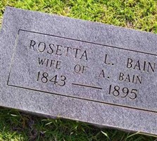 Rosetta L. Huffman Bain Rosetta L. Huffman Bain