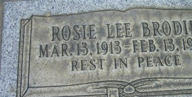Rosie Lee Brodie