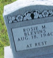 Rosie M. Blevins Rosie M. Blevins
