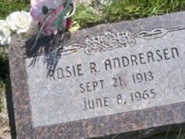 Rosie R Andreasen Rosie R Andreasen
