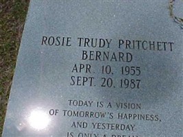 Rosie Trudy Pritchett Bernard