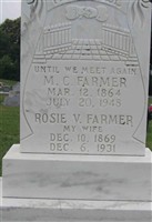 Rosie V. Farmer