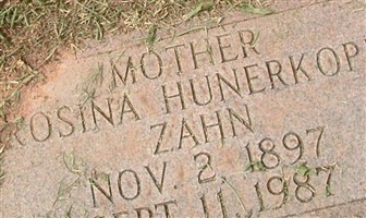 Rosina Hunerkopf Kahn Rosina Hunerkopf Kahn