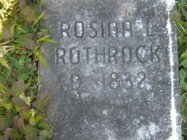 Rosina L. Rothrock Rosina L. Rothrock