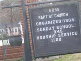 Ross Baptist Church Cemetery