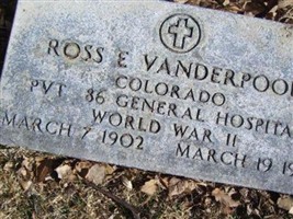 Ross E. Vanderpool Ross E. Vanderpool