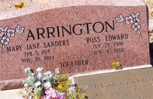 Ross Edward Arrington Ross Edward Arrington