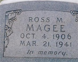 Ross M Magee Ross M Magee