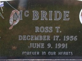 Ross T McBride