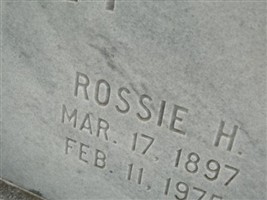Rossie H. Cooksey