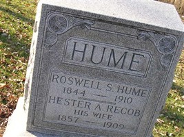 Roswell S Hume Roswell S Hume