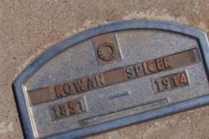 Rowan Spicer Rowan Spicer