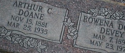 Rowena A Doane Devey Rowena A Doane Devey