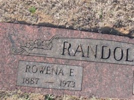 Rowena E Randolph