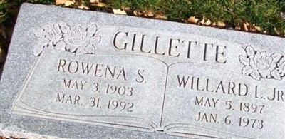 Rowena Gillette Rowena Gillette
