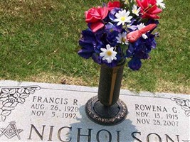 Rowena Gussie Johnson Nicholson Rowena Gussie Johnson Nicholson
