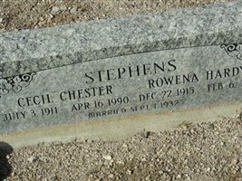 Rowena Hardy Stephens Rowena Hardy Stephens