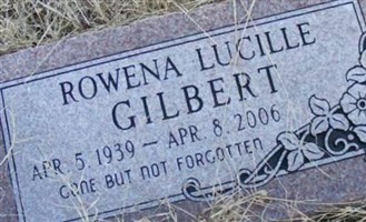 Rowena Lucille Gilbert
