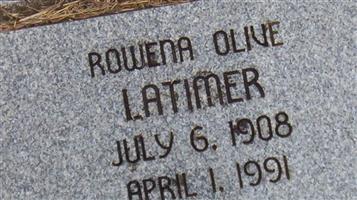 Rowena Olive Latimer