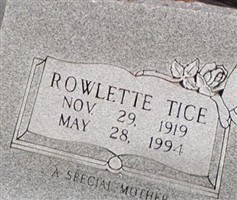Rowlette Tice Tomlinson Rowlette Tice Tomlinson