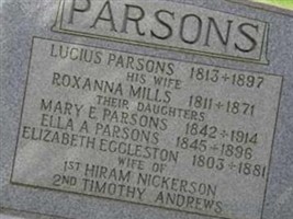 Roxanna Mills Parsons Roxanna Mills Parsons