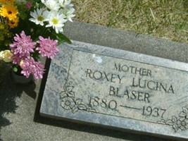 Roxey Lucina Scott Blaser Roxey Lucina Scott Blaser