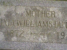 Roxia Williams Dutcher Roxia Williams Dutcher