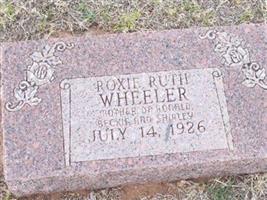 Roxie Ruth Wheeler