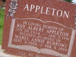 Roy Albert Appleton Roy Albert Appleton