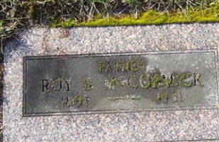 Roy B McCormick