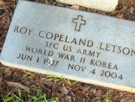 Roy Copeland Letson Roy Copeland Letson