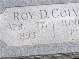 Roy D. Colvin Roy D. Colvin