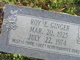 Roy E Ginger