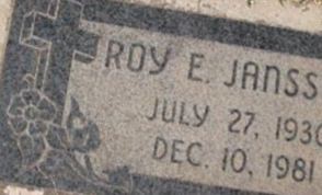 Roy Ervin Janssen Roy Ervin Janssen