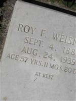 Roy F. Weisner Roy F. Weisner