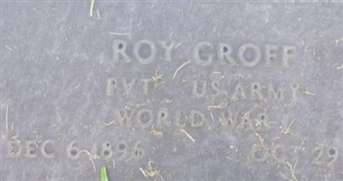Roy Groff Roy Groff