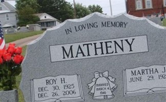 Roy H. Matheny Roy H. Matheny