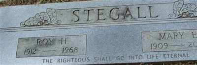 Roy H Stegall