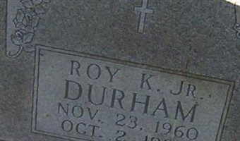 Roy Kenneth Durham, Jr Roy Kenneth Durham, Jr