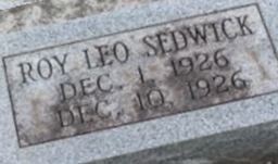 Roy Leo Sedwick Roy Leo Sedwick