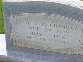 Roy Leon Champion Roy Leon Champion
