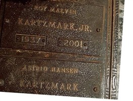 Roy Malvin Kartzmark, Jr Roy Malvin Kartzmark, Jr